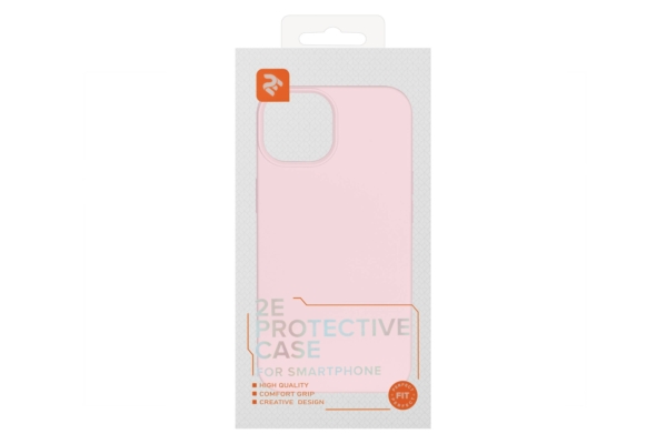 2E Чехол Basic для iPhone 14, Liquid Silicone, Rose Pink