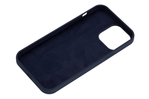 2E Чехол Basic для iPhone 14 Pro Max, Liquid Silicone, Midnight Blue