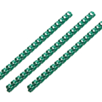 2E Plastic combs for the binder 14mm green 100pcs