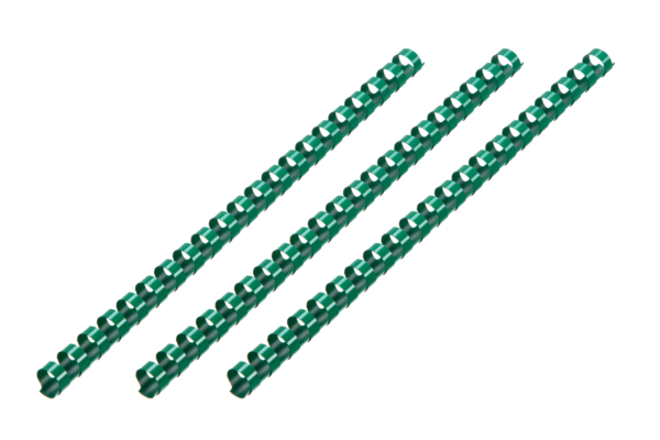 2E Plastic combs for the binder 14mm green 100pcs