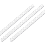 2E Plastic combs for the binder 51mm clear 50pcs