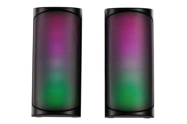 2E Multimedia speaker PCS231 RGB Matrix, 2.0, USB, Black