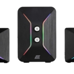 2E Multimedia speaker PCS301 RGB, 2.1, USB, Black