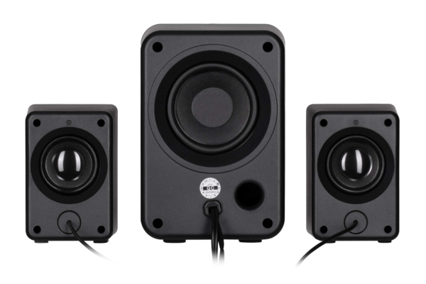 2E Multimedia speaker PCS301 RGB, 2.1, USB, Black