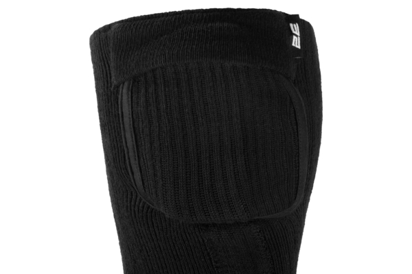 2E Tactical Heated Socks Race Black with Remote Control, Size XL