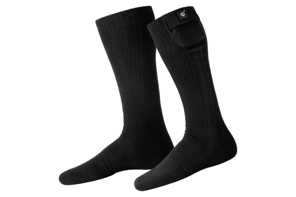 2E Tactical Heated socks Race Plus Black high, size S