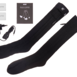 2E Tactical Heated socks Race Plus Black high, size S