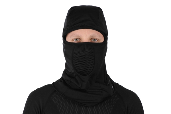 2E Tactical Heated Balaclava Shadow Black, Size XL