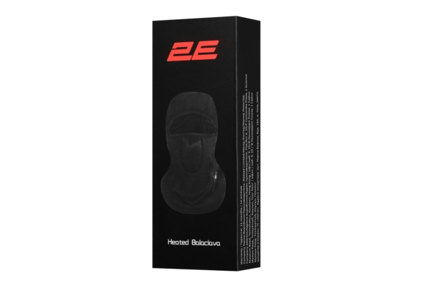 2E Tactical Heated Balaclava Shadow Black, Size XL