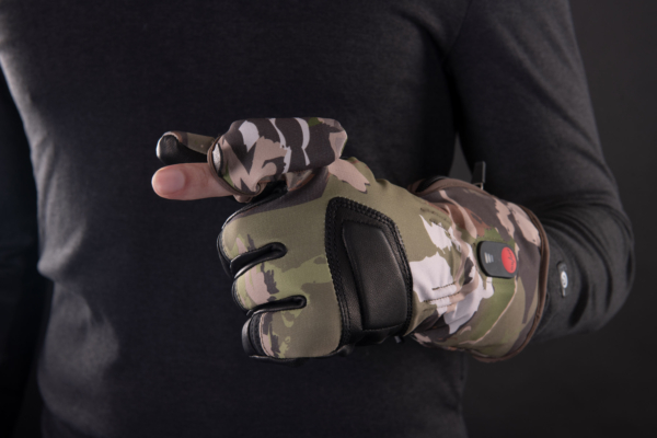 2E Tactical Heated Gloves Hunter Camo, Size M