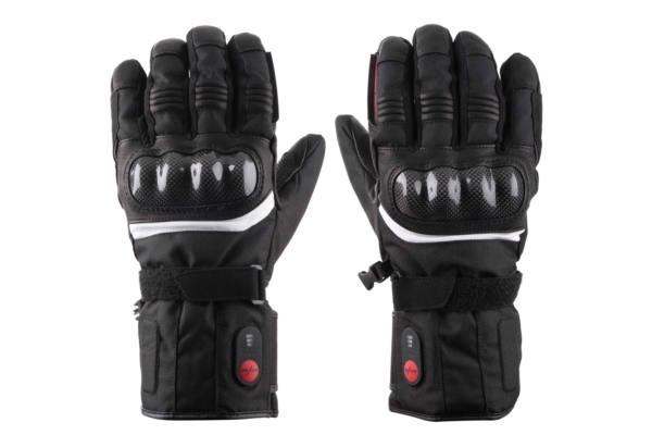 2E Tactical Heated Gloves Rider Black, Size S