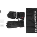 2E Tactical Heated Gloves Rider Black, Size S