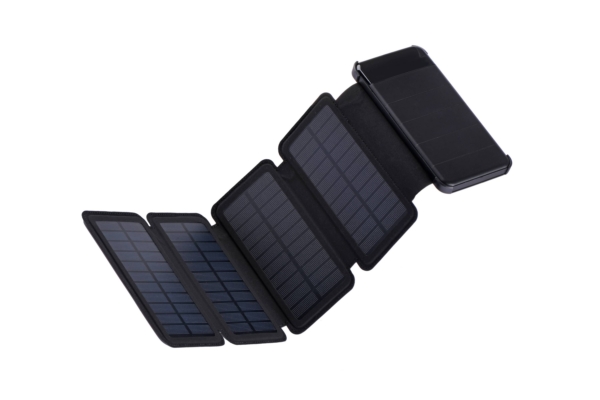 2E Power Bank Solar 8000mAh, black