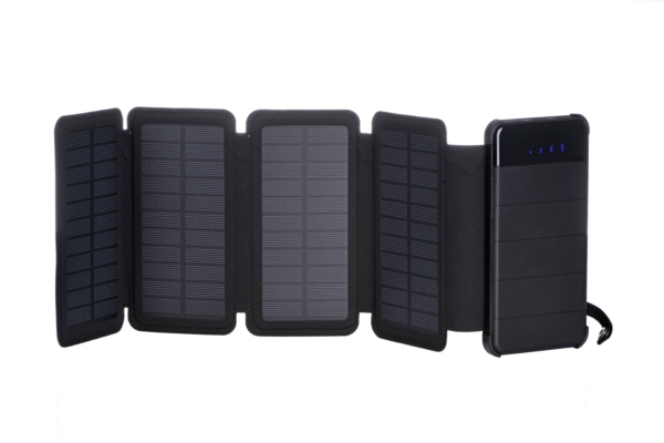 2E Power Bank Solar 8000mAh, black