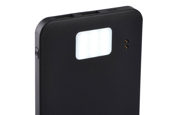 2E Power Bank Solar 8000mAh, black