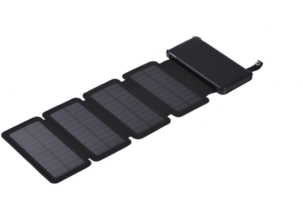 2E Power Bank Solar 8000mAh, black