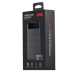 2E Power Bank Solar 8000mAh, black