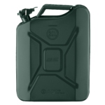 2E Jerry can fuel, vertical, 20L, metal, 0.8mm, green, 3.7kg