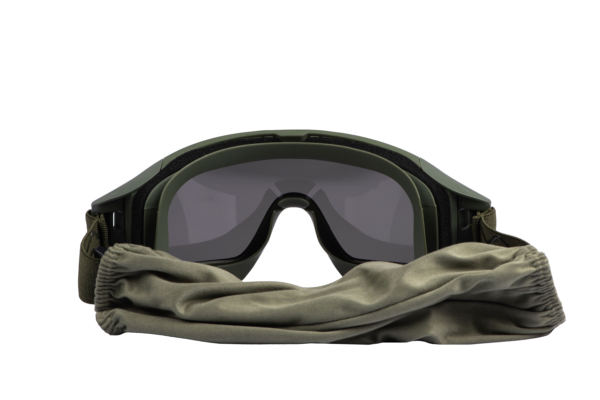 2E Tactical Tactical, protective mask Hawk Army Green Anti-fog, bag, 3 lenses