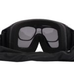 2E Tactical Tactical, protective mask Hawk WS Black Anti-fog, 3-layer sealant, bag, 3 lenses