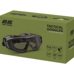 2E Tactical Tactical, protective mask Hawk WS Black Anti-fog, 3-layer sealant, bag, 3 lenses