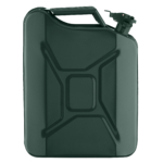 2E Jerry can fuel, vertical, 20L, metal, 0.8mm, green, 3.7kg