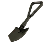 2E Tourist sapper shovel Alligator, folding, 2.5 mm, 58 cm, 1.34kg, EVA-case