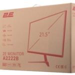 2E Монітор 21.5″ A2222B D-Sub, HDMI, MM, VA, 75Hz