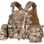 2E Tactical Military Plate Carrier Type1, Molle, Multicam