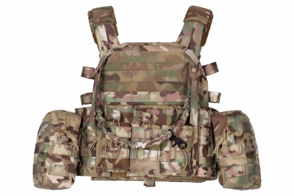 2E Tactical Military Plate Carrier Type1, Molle, Multicam