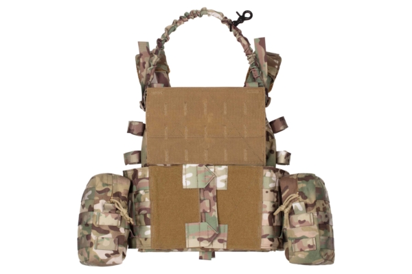 2E Tactical Military Plate Carrier Type1, Molle, Multicam