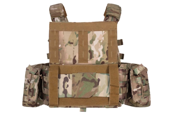 2E Tactical Military Plate Carrier Type1, Molle, Multicam