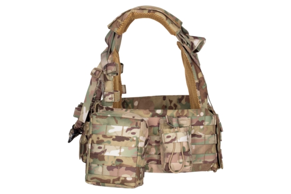 2E Tactical Military Plate Carrier Type1, Molle, Multicam