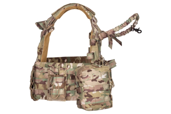 2E Tactical Military Plate Carrier Type1, Molle, Multicam