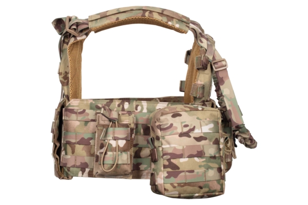 2E Tactical Military Plate Carrier Type1, Molle, Multicam