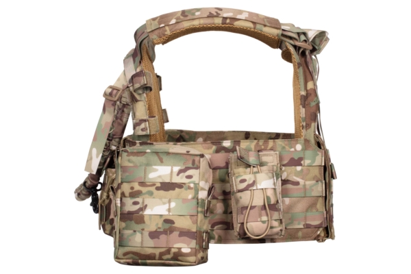 2E Tactical Military Plate Carrier Type1, Molle, Multicam