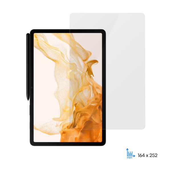 2E Захисне скло для Samsung Galaxy Tab S8 (X700/X706), 2.5D, Clear