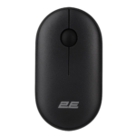 2E Mouse MF300 Silent, WL/BT, graphite-black