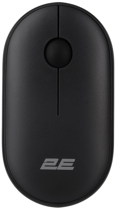 2E Mouse MF300 Silent, WL/BT, graphite-black