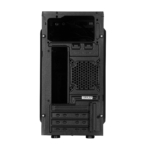 2E PC case Basis RD831 without PSU, 2xUSB2.0, VGA 320mm, mATX, black