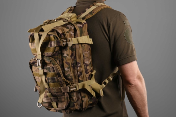 2E Tactical Tact Backpack 25L, Multicam