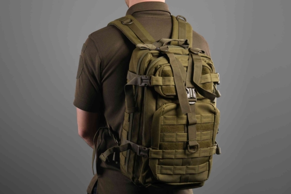 2E Tactical Tact Backpack 25L, OD Green