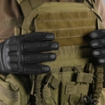 2E Tactical Military gloves, Sensor Touch L, Black