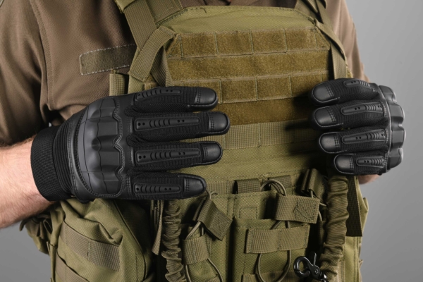 2E Tactical Military gloves, Sensor Touch L, Black