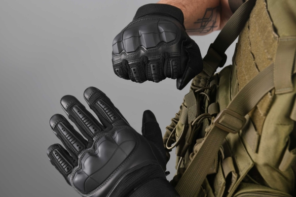 2E Tactical Military gloves, Sensor Touch L, Black