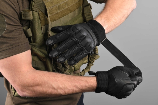 2E Tactical Military gloves, Sensor Touch L, Black