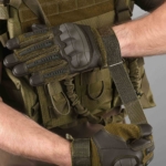 2E Tactical Military gloves, Sensor Touch S, OD Green