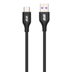 2E Сable USB-A > USB-C charge/data, 1m, Type-C, Glow, black