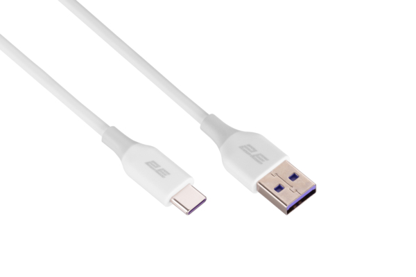 2E Cable USB-A – USB-C Glow 1m White