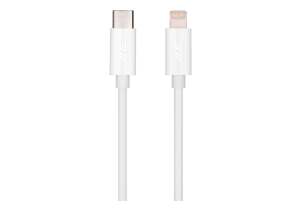 2E Cable USB-C – Lightning Glow 1m White